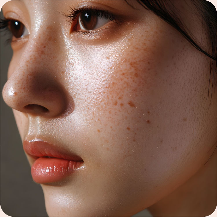 색소를 효과적으로 제거하고 자신의 피부 톤과 일정하게 만드는 레이저로 다양한 부위에 나타나는 색소침착개선, 미백효과